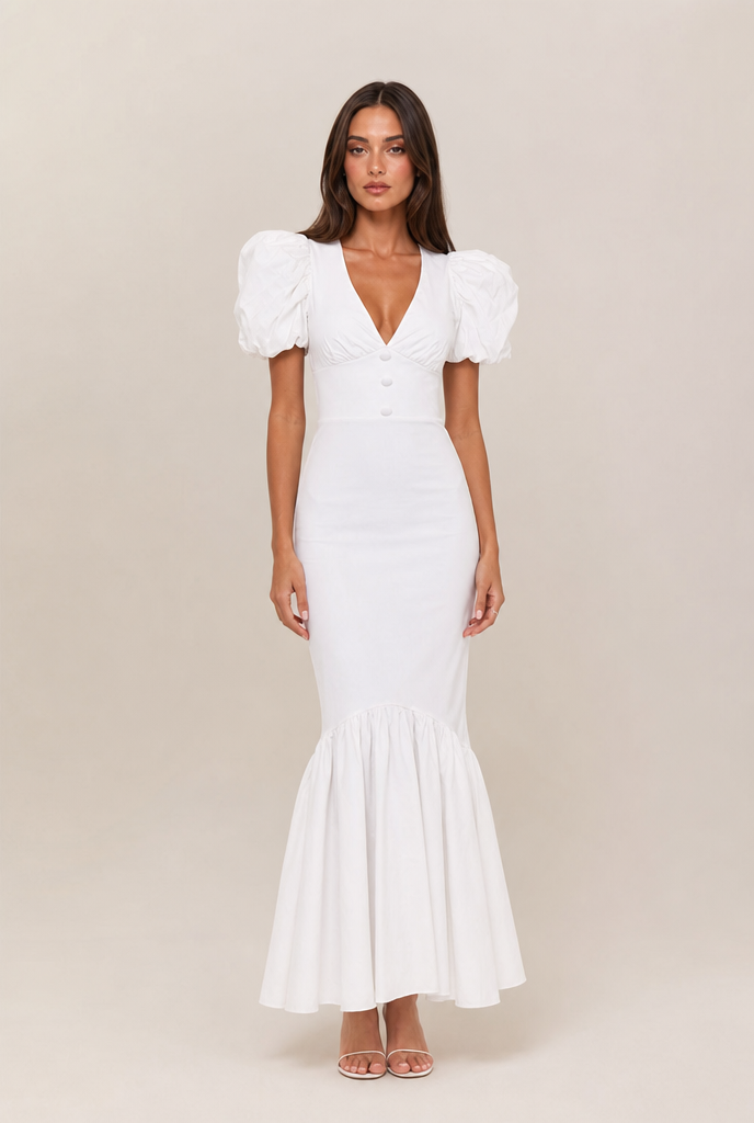 Robe estivale fluide imprimée