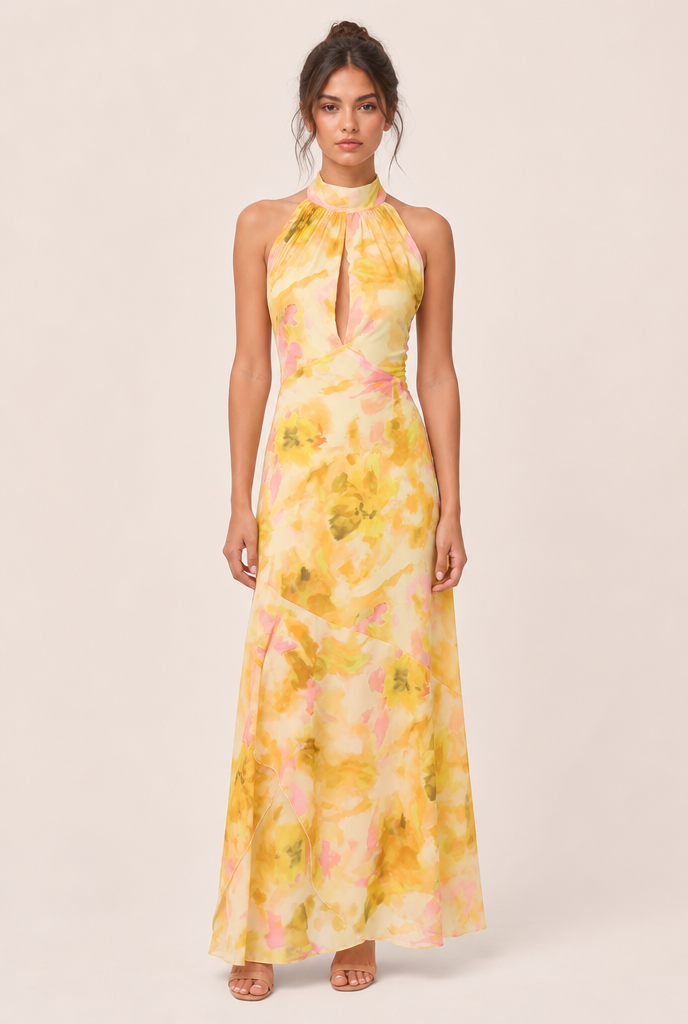 Robe estivale fluide